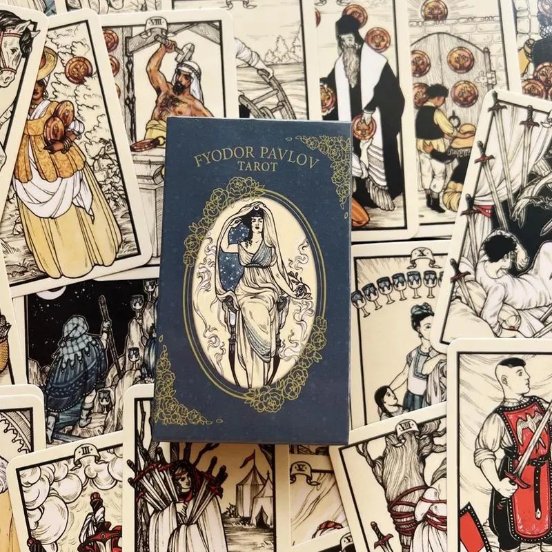 Fyodor Pavlov Tarot cards Classic Tarot Deck Fortune Telling Divination Board Game