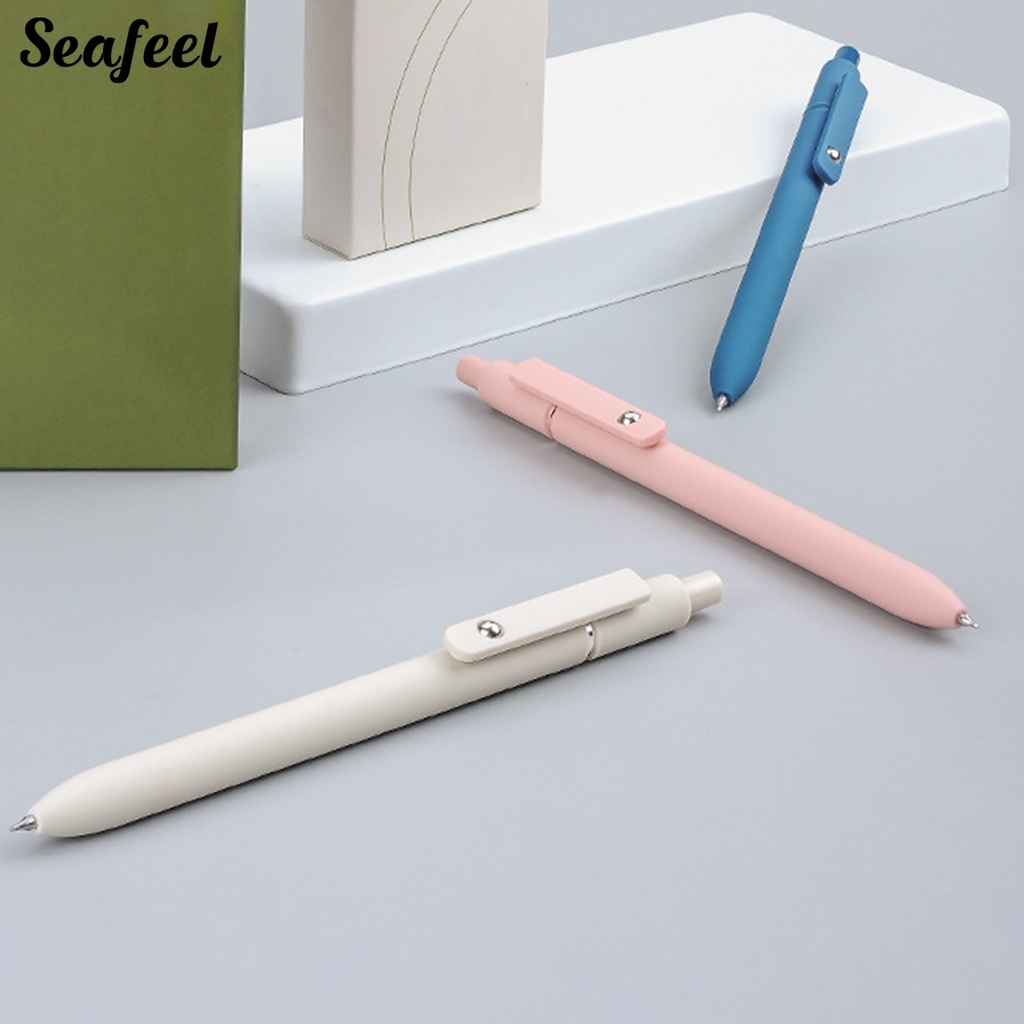 Set 5 Bút Mực Gel Ngòi 0.42mm Có Thể Thu Gọn Tiện Dụng