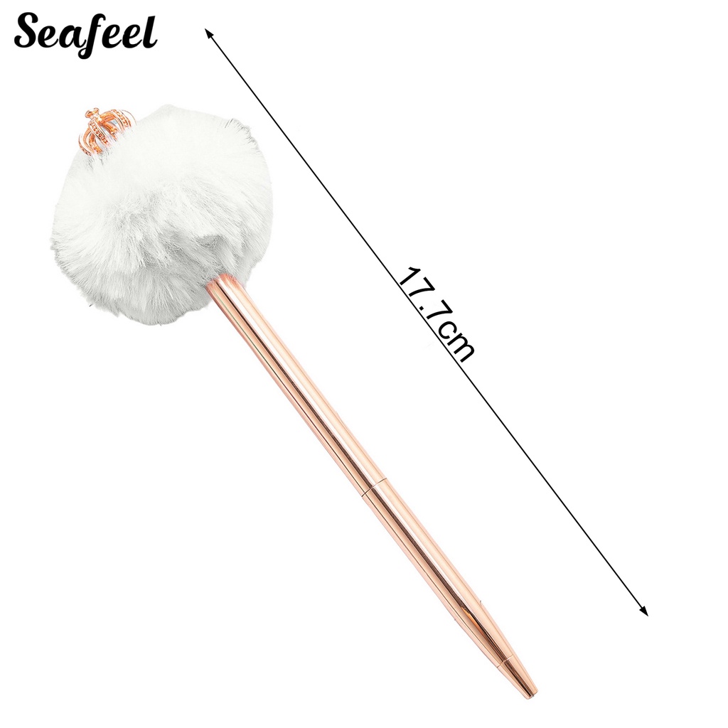 Bút Bi Thiết Kế Vương Miện Màu Sắc Tươi Sáng Thoải Mái Cho Học Sinh / Văn Phòng