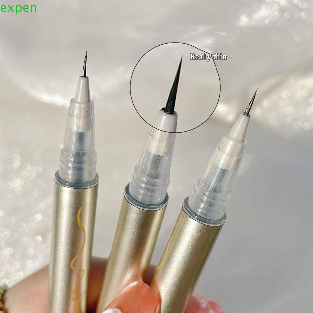 Bút Kẻ Mắt Dạng Lỏng Màu Đen / Nâu Nhanh Khô Chống Thấm Nước Không Bị Nhòe Phong Cách Hàn Quốc