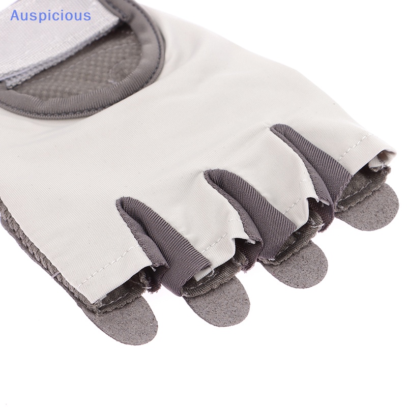 1 Đôi Găng Tay Thể Thao Nửa Ngón Chống Trượt Thoáng Khí