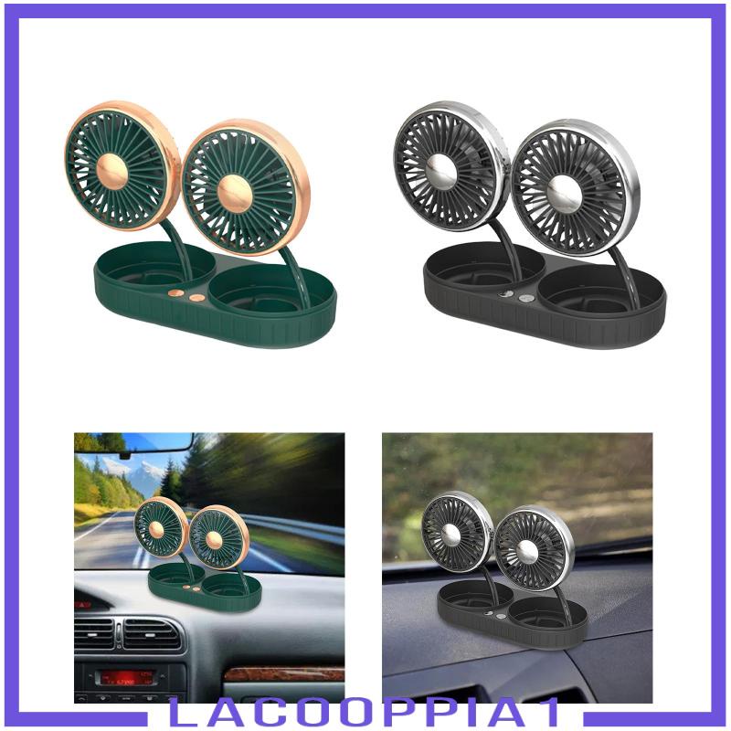 Quạt Làm Mát Hai Đầu Chống Trượt Trọng Lượng Nhẹ Bền Bỉ Dành Cho Bảng Điều Khiển Xe Hơi