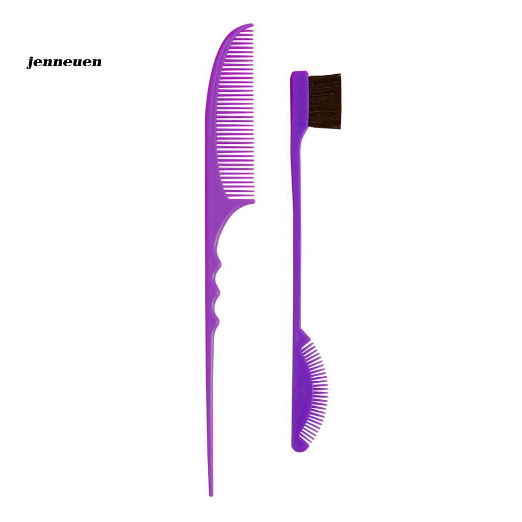 Set 2 Lược Chải Tóc Hai Mặt Tạo Kiểu Chuyên Nghiệp