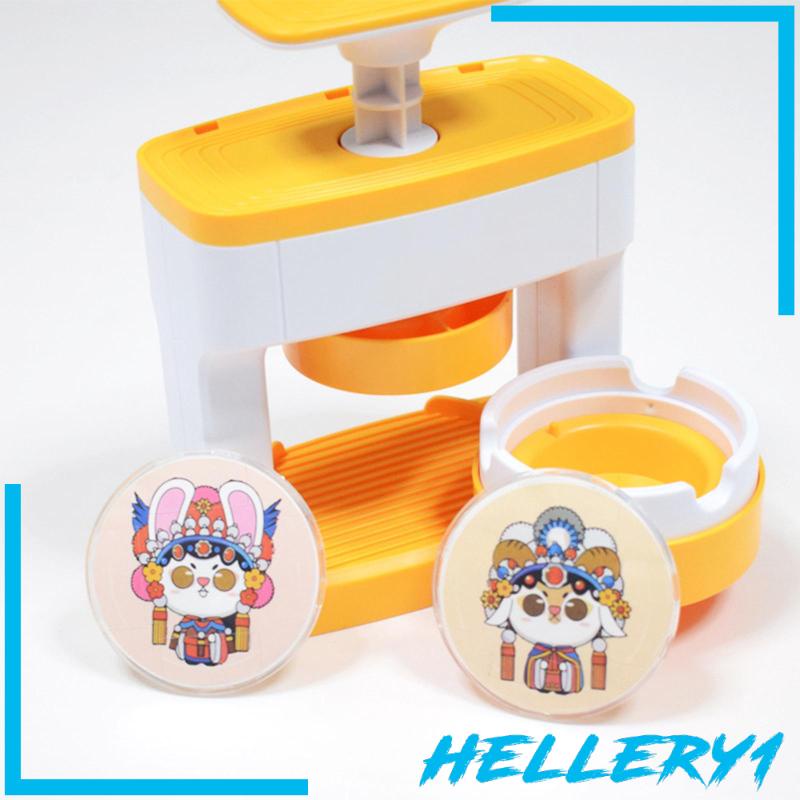 Bộ Huy Hiệu Cài Áo Hình Tròn Có Thể Thay Đổi Nhiều Hình Dạng Siêu Bền Tiện Dụng DIY