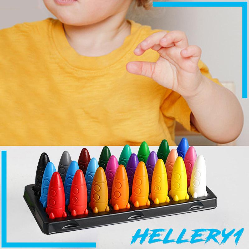 Bút Chì Màu Đánh Dấu Tên Lửa Có Thể Giặt Sạch Dành Cho Trẻ Em