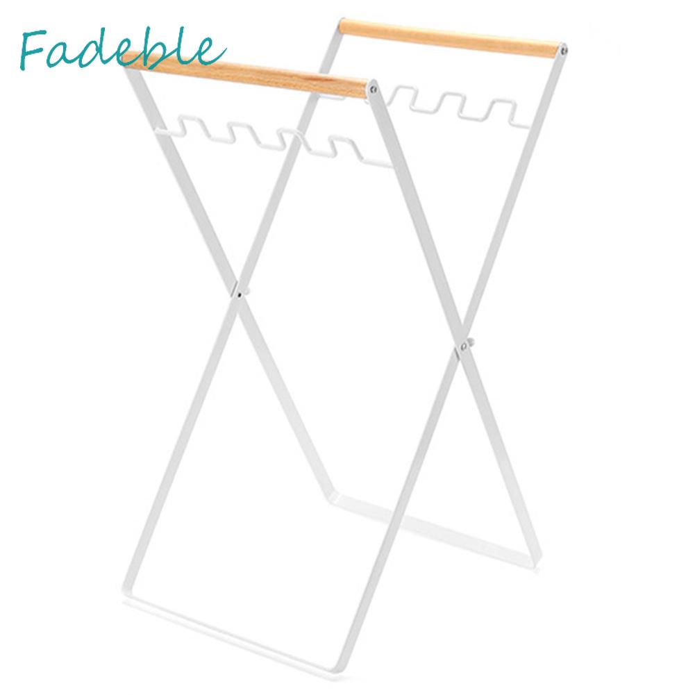 Giá Đỡ Túi Đựng Rác Có Tay Cầm Bằng Gỗ Có Thể Gấp Gọn Dùng Khi Đi Dã Ngoại