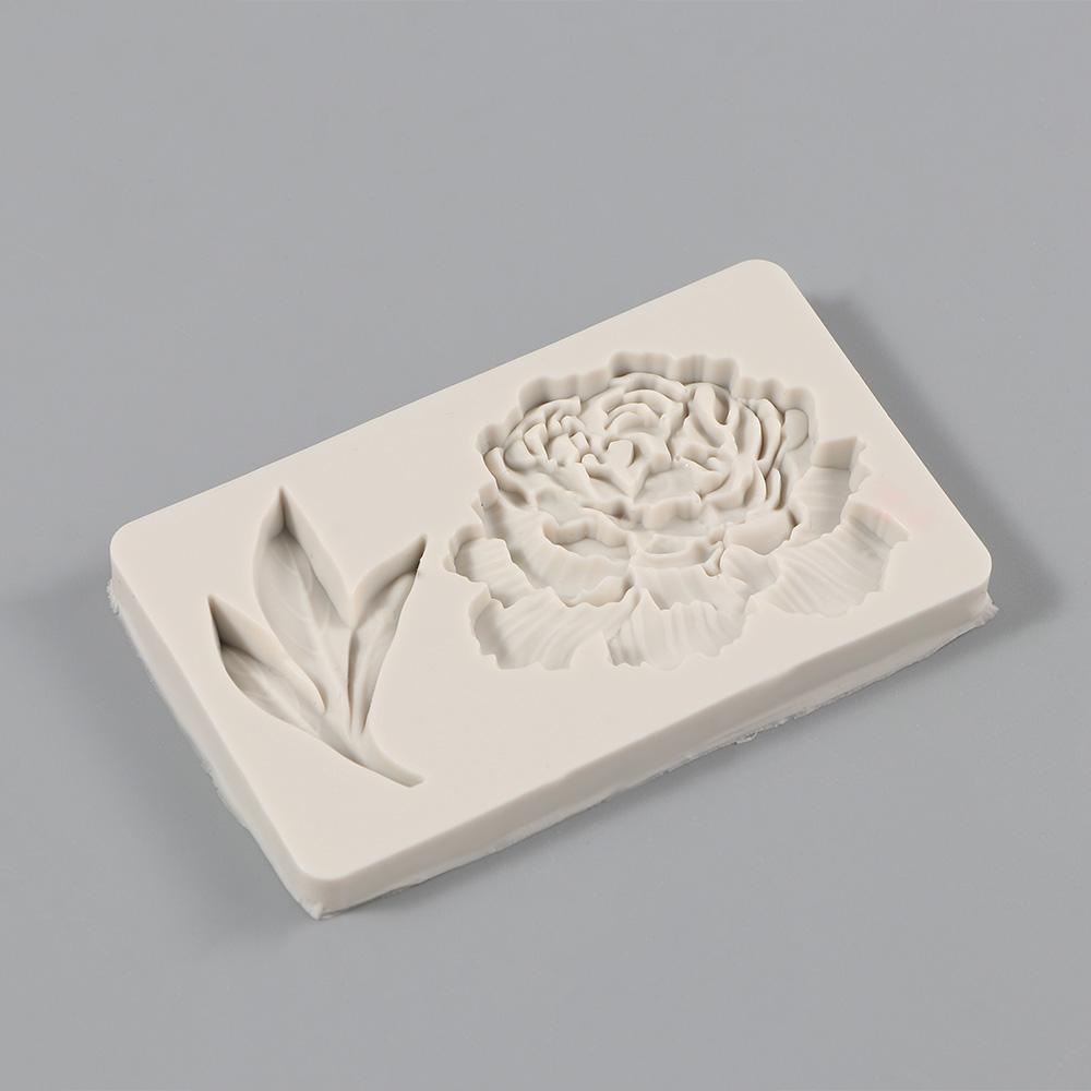Augustina Khuôn silicone Làm Bánh Hình Hoa Mẫu Đơn Có Thể Tái Sử Dụng