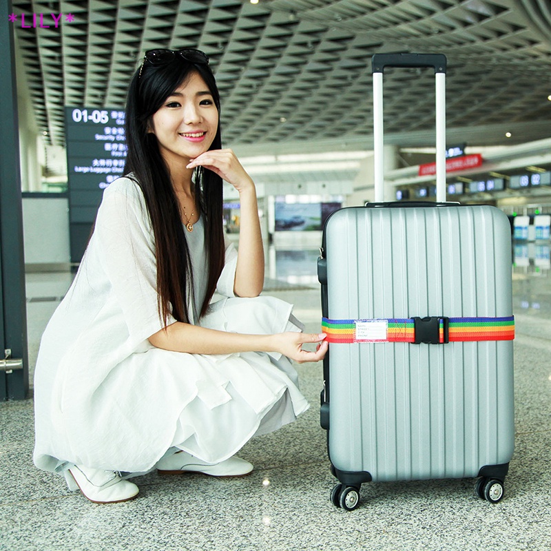 Lily 2M Mật Khẩu Khóa Đóng Gói Hành Lý Túi Mật Khẩu Khóa Khóa Dây Đeo Hành Lý Thắt Lưng Uuu