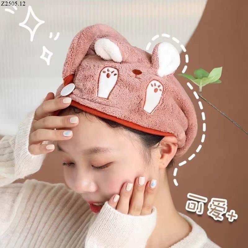 Khăn ủ tóc nhanh khô