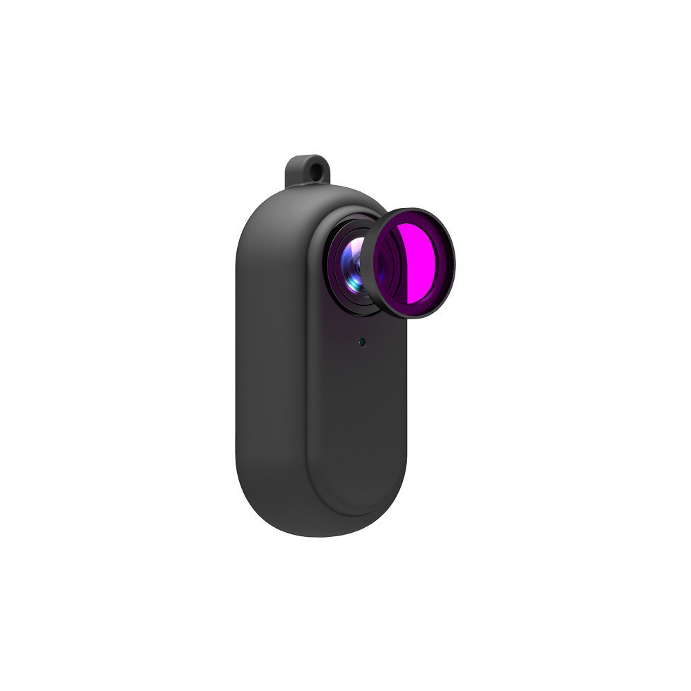Thích hợp cho máy ảnh ngón tay cái Insta360 GO 3 Máy ảnh Silicone Case, Chống bụi Drop Body Bảo vệ Cover, Ba màu