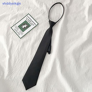 Cà vạt lụa màu trơn phong cách retro 2021 cho nữ