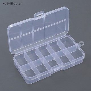 Hộp nhựa hình chữ nhật đựng trang sức tiện dụng