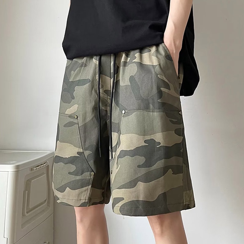 Quần Short Nam Thời Trang Đường Phố Mỹ Mới