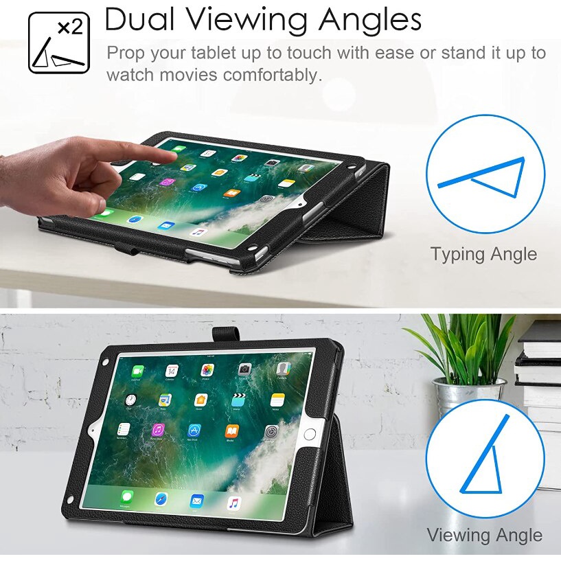 Bao Da Máy Tính Bảng Nhiều Màu Sắc Cho ipad gen 10 9 8 7 6 5 air 5 4 mini 6 5 4 3 2 ipad pro 12.9 11 inch Ốp