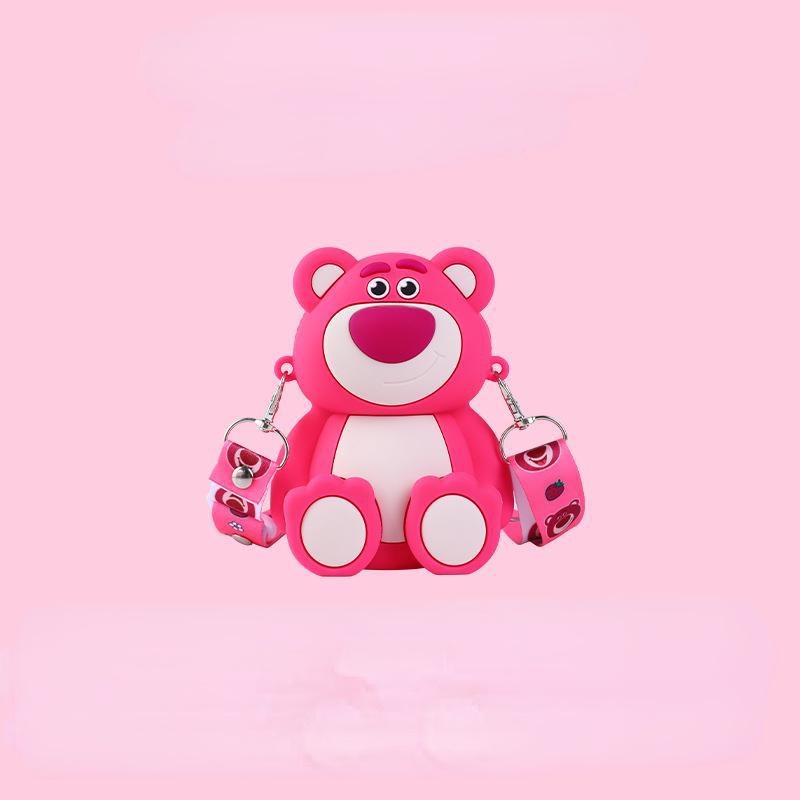 Túi Đeo Vai Bằng Silicon Hình Sanrio Kuromi My Melody 3D Dễ Thương Dành Cho Trẻ Em Và Người Lớn