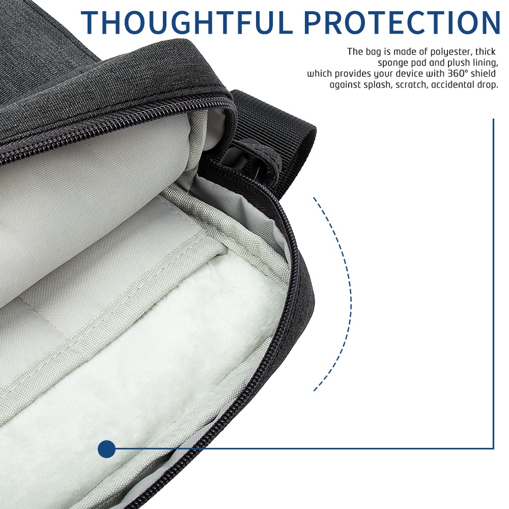 Túi Xách Đeo Vai Đựng Máy Tính Bảng IPad Pro 11 12.9 "Air 4 5 10.9" Macbook Air Pro 13.3 "Surface Go 3 / 2 Pro 4 5 6 7 8 9
