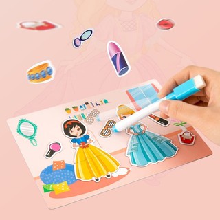 MAGNETIC BOOK CREATIVE PUZZLE KID EDUCATIONAL TOY LEARNING PLAYSET