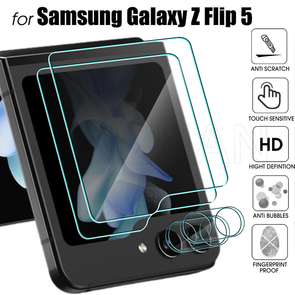 Kính Cường Lực HD Bảo Vệ Màn Hình Chống Trầy Cho Samsung Galaxy Z Flip 5