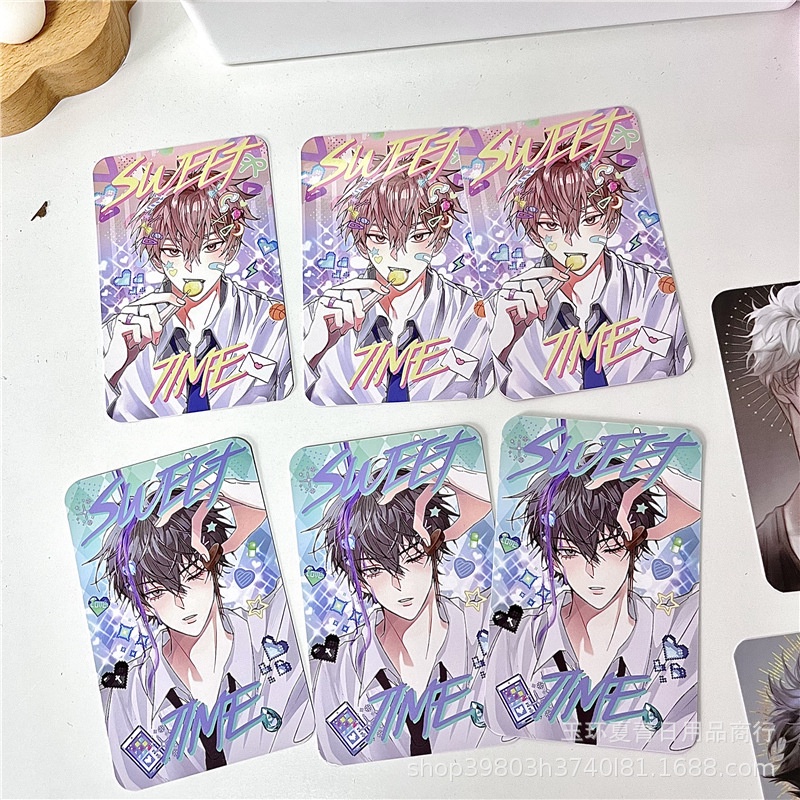 Ins Thiệp Nhỏ Truyện Tranh Hàn Quốc bak Quả Cầu Thủ Công