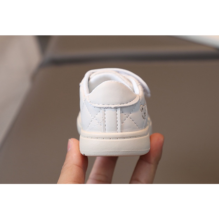 Giày Thể Thao Đế Mềm Siêu Nhẹ Thoáng Khí Phong Cách Hàn Quốc Cổ Điển Thời Trang Cho Bé Trai Và Gái