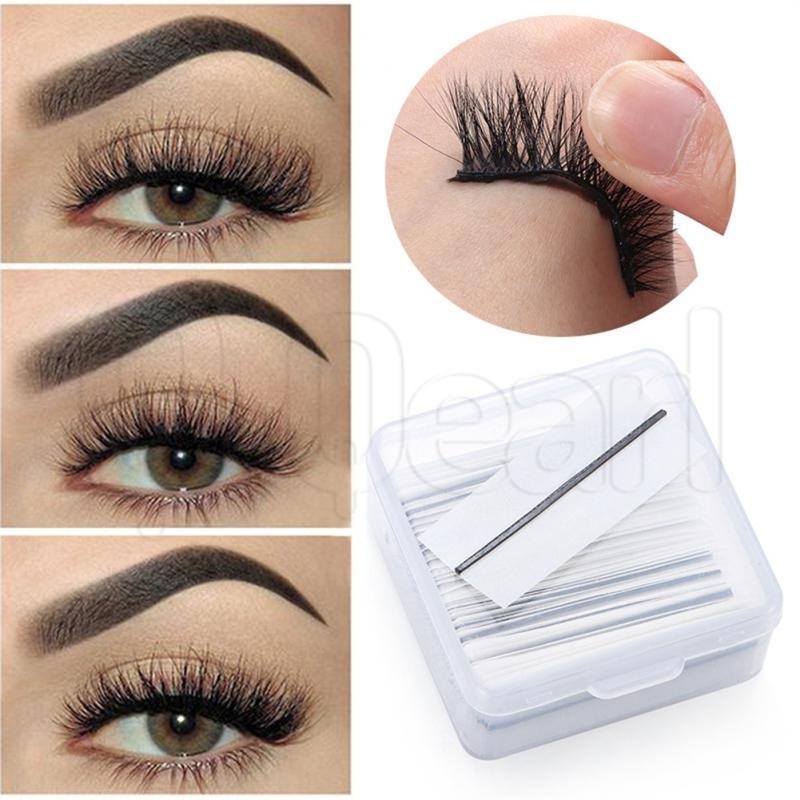 Set 10 / 40 / 50 Cuộn Băng Keo Dán Lông Mi Giả Tự Dính 2 Màu Có Thể Tái Sử Dụng