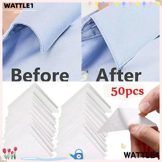 WTTLE Miếng Dán Cổ Áo Bằng PVC Vô Hình Cổ Đứng Cho Nam Và Nữ