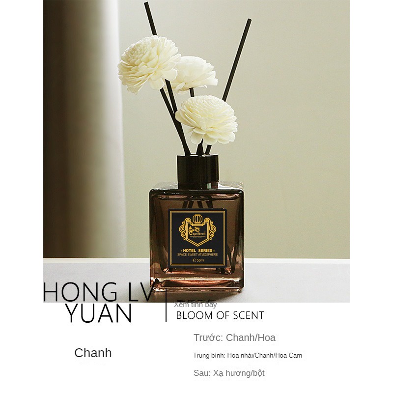 Tinh Dầu Thơm Thiên Nhiên 50ml Màu Đen tinh dầu thơm phòng Chai