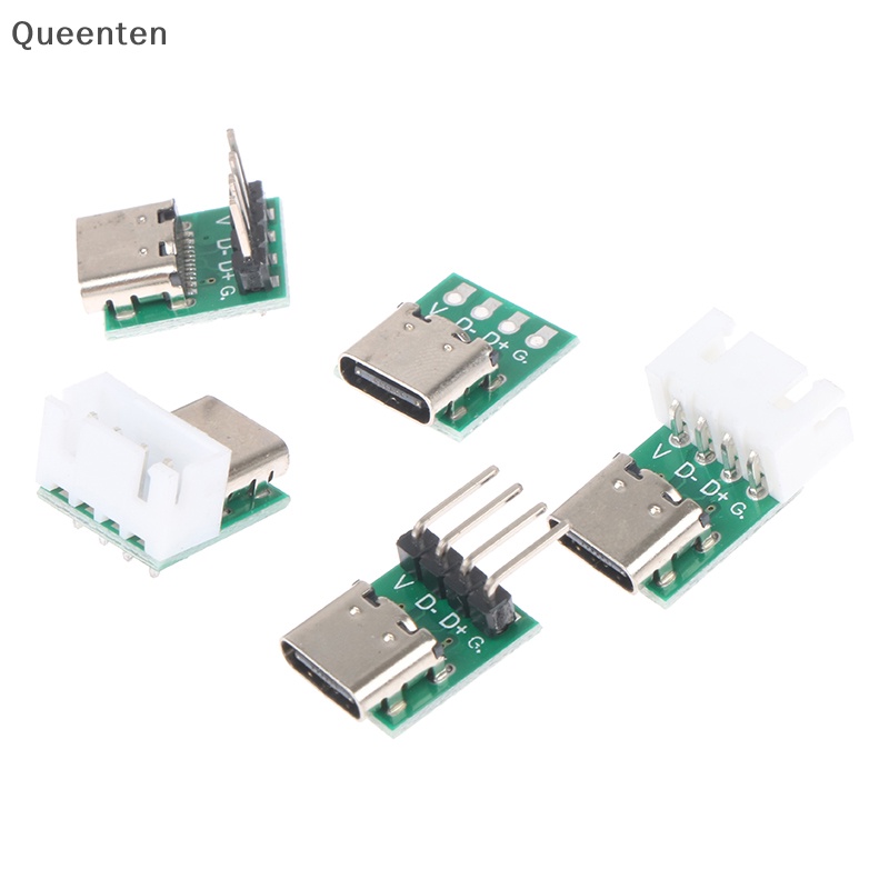 Bộ 5 Bảng Mạch Kết Nối Type-C USB3.1 16 Pin Female Sang 2.54mm Type C 16P