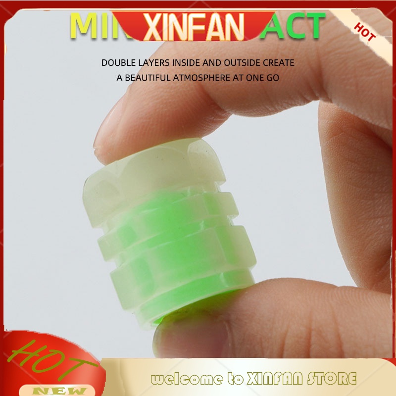 1 Nắp Van Bánh Xe Hơi / Xe Máy Bằng Nhựa ABS Chống Bụi