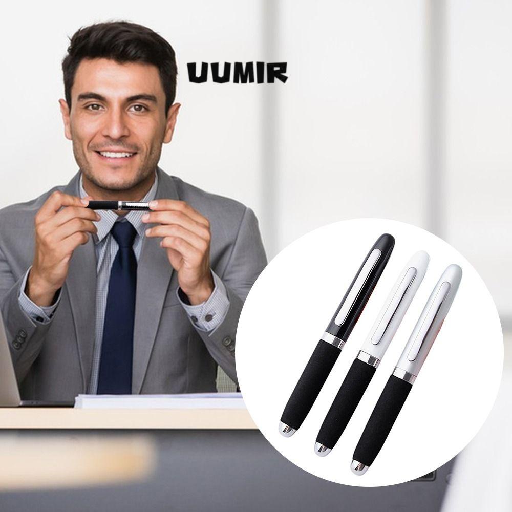 UUMIR Set 2 Bút Bi Mini Tay Cầm Mềm Bằng Kim Loại Dành Cho Học Sinh