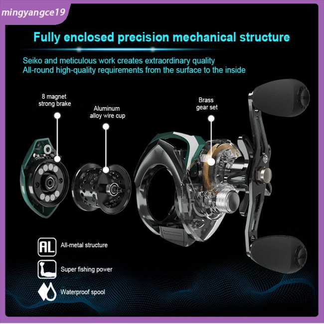 Máy Câu Cá Atd200 7.2: 1 3 + 1bb 10kg Chuyên Nghiệp