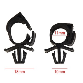 Car Auto Fixed Clip Kits Parts Plastic Practical Tie Wrap Clamp 100pcs/Set