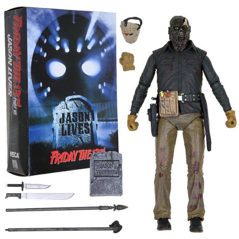 Neca Mô Hình Búp Bê Jason 3D Jason Phiên Bản Kỷ Niệm 30 Năm 1980 Phiên Bản Jason Phiên Bản 3D Sang Trọng Jason Roy 2009
