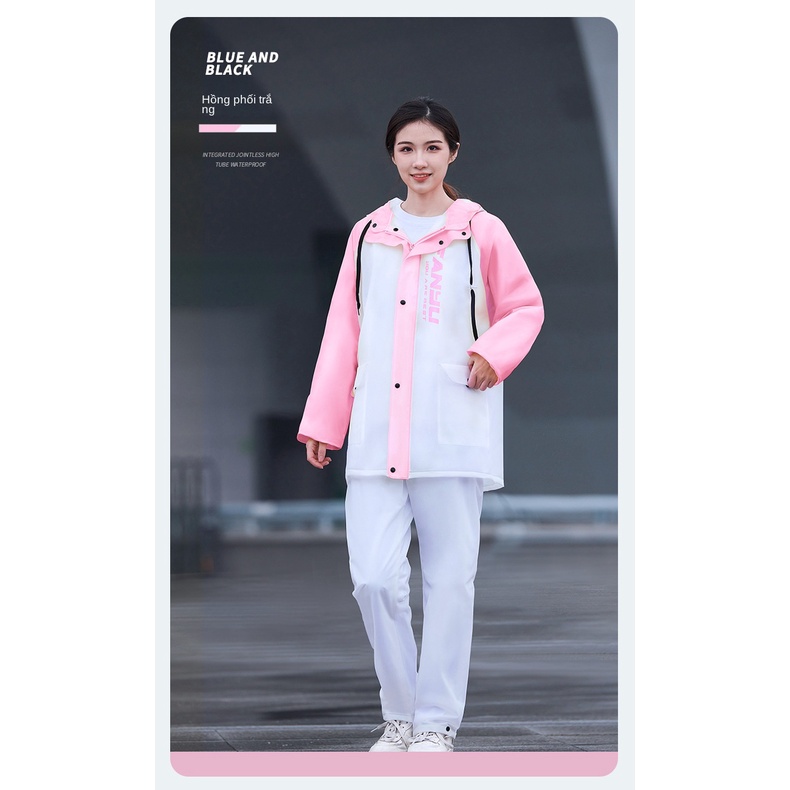 Áo Mưa Bộ Thời Trang Tiện Dụng Cho Nam Và Nữ