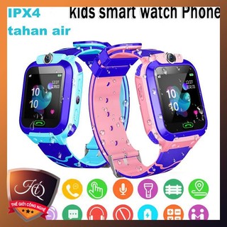 Đồng Hồ Thông Minh Dành Cho Trẻ Em tặng  túi chống nước  2 lớp   Nghe Gọi - Quay Phim-Chụp ảnh Q12 sạc từ