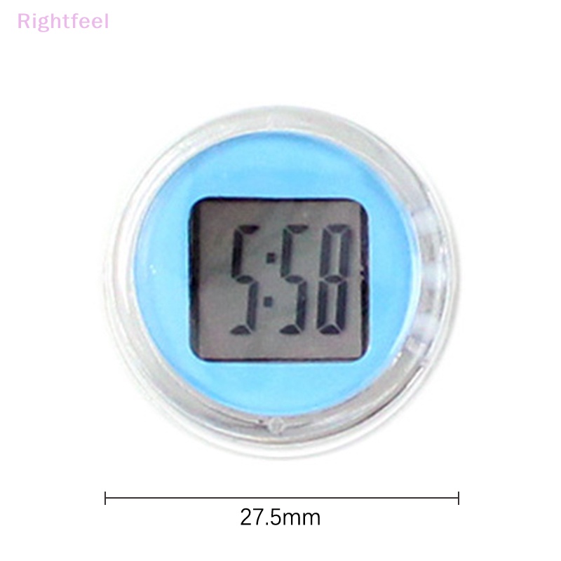 Đồng Hồ Điện Tử Tự Dính Không Có Dây Đeo Cho Xe Máy / Xe Hơi Mới