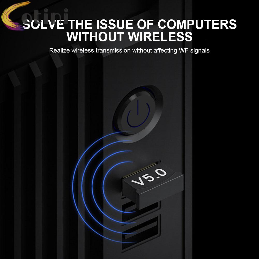 Usb Nhận Tín Hiệu Bluetooth 5.0 2.4G Cho PC Laptop