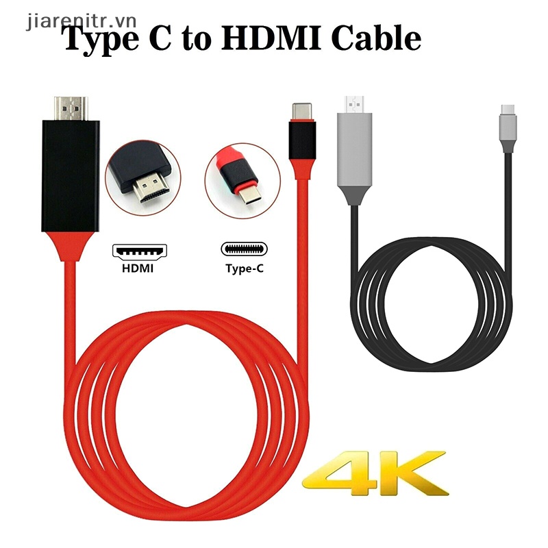 Cáp Chuyển Đổi Từ Cổng Type C Sang TV Thunderbolt 4 / 3 USB 4K 30Hz HDMI Chuyên Dụng Cho S8 MacBook Pro Air Pad Galaxy