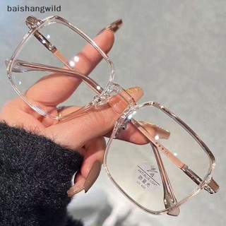 Basl Kính Chống Ánh Sáng Xanh Thời Trang Nam Nữ Khung Lớn Kính Mắt Trong Suốt Unisex Quang Kính Mắt BASL