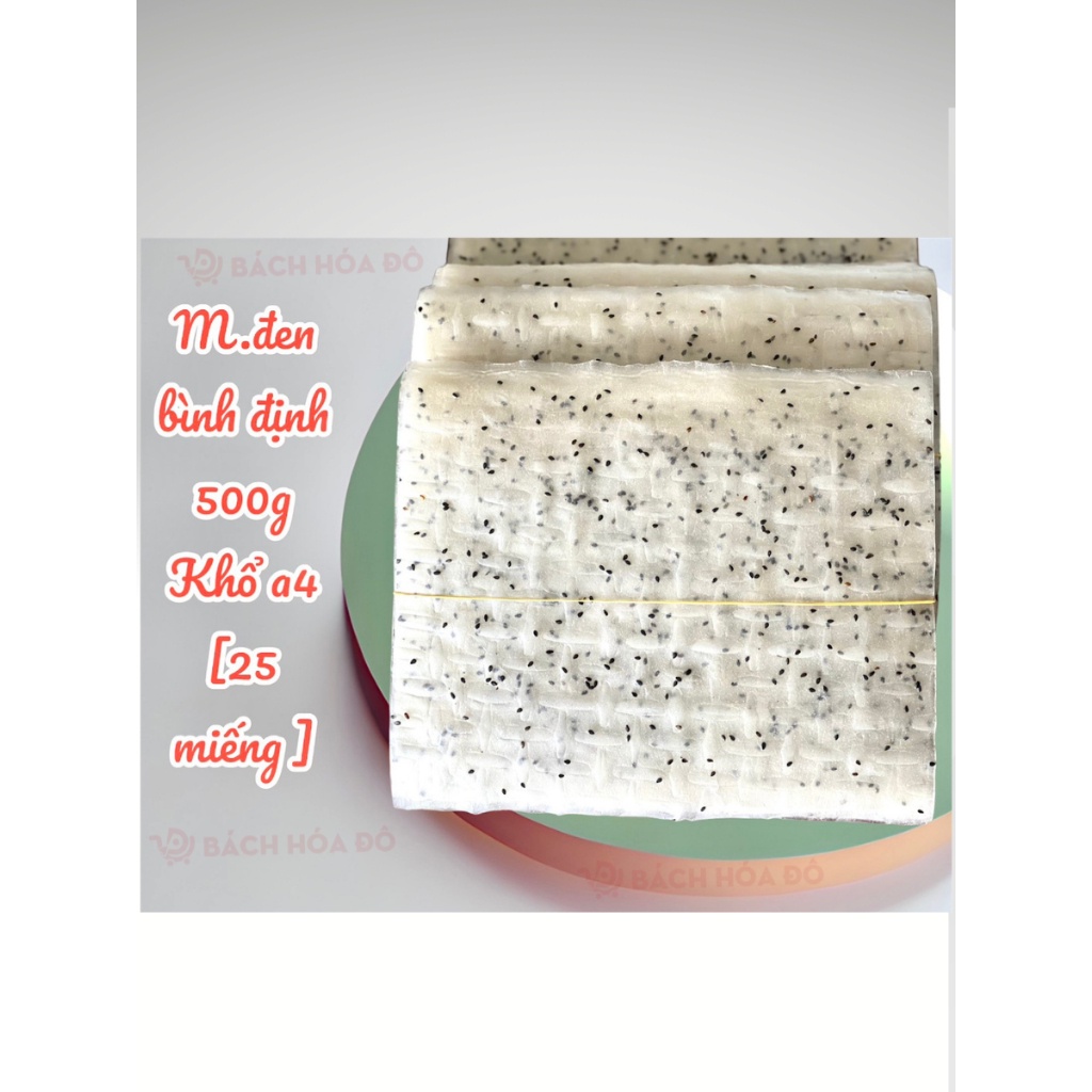 Bánh Tráng Mè Đen Bình Định,Mè Đen Phan Rang Đặc SảnNhúng Nước Cuốn Gỏi,Làm Bánh Tráng Nướng Mắm