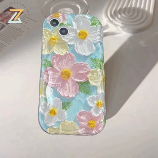 Tương thích với iphone 16 pro max iphone 16 pro max iphone 16 pro max iphone 16 plus iphone 16 plus sơn dầu hoa silicone điện thoại case