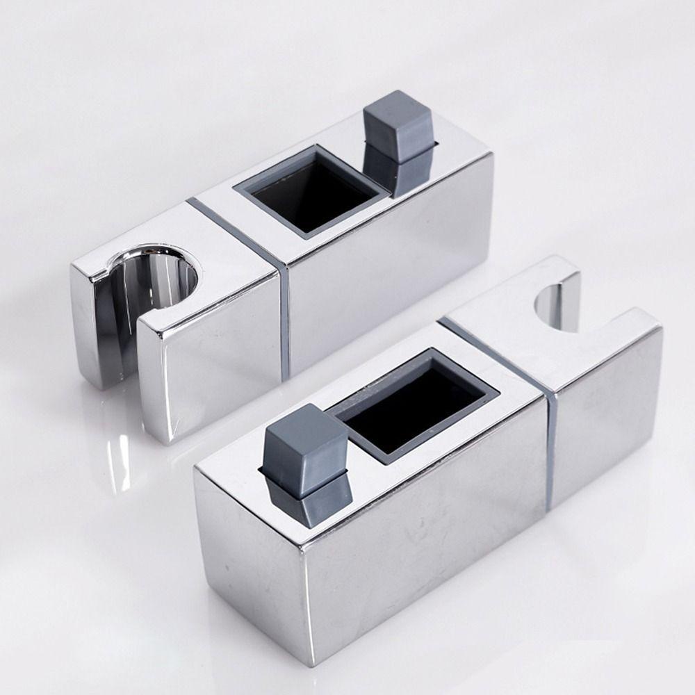 Giá đỡ đầu vòi hoa sen KUNHEV đường sắt hình vuông có thể xoay thay thế có thể điều chỉnh cho nhà tắm