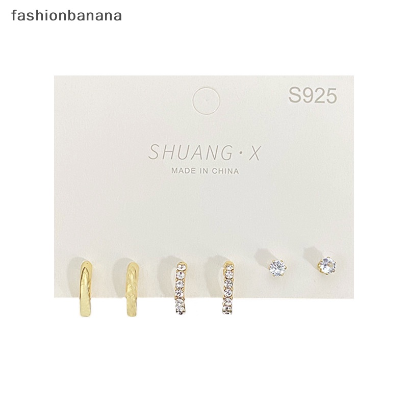 Fashionbanana 1 bộ thời trang mới vòng tròn kim loại thả hoa tai nhỏ cho phụ nữ xu hướng mặt dây chuyền hoa tai bộ trang sức quà tặng tyu