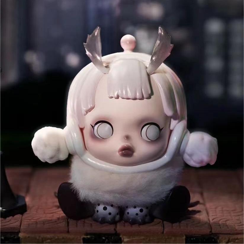 Hộp Đồ Chơi popmart popmart skullpanda dream-Feat Động Vật Bí Ẩn Quà Tặng Thời Thượng