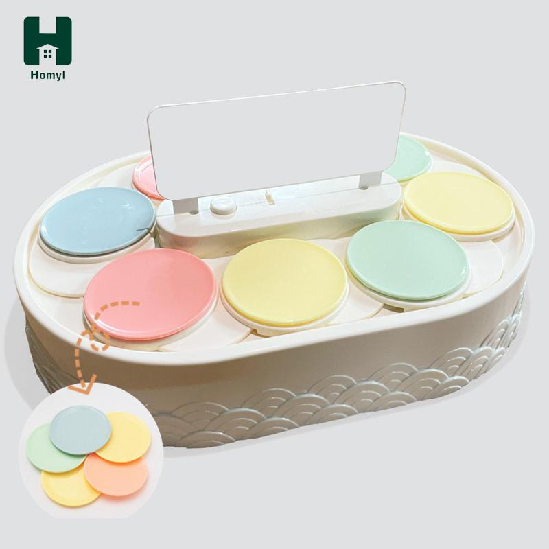 Cookie cupcake holder bánh ngọt trưng bày món tráng miệng khay xoay 360 độ đĩa quay cho món tráng miệng trang trí tiệc bánh