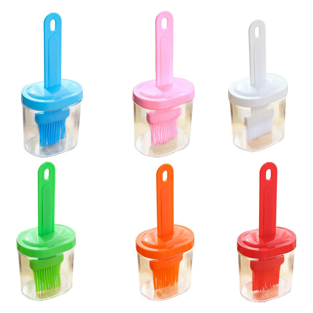 Bình Đựng Dầu Có Cọ Quét Bằng silicone Dùng Nướng Bbq / Nướng Bánh c4b6