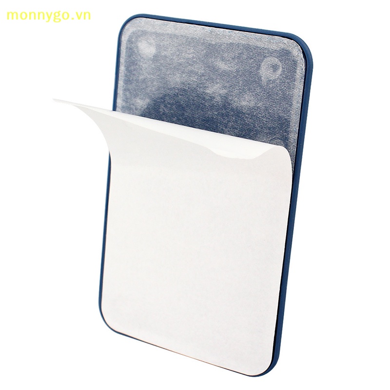 Monnygo bán chạy điện thoại di động silicone điện thoại di động mặt sau dán chủ thẻ đặt xe buýt kiểm soát truy cập id thẻ ngân hàng dán trong túi vn