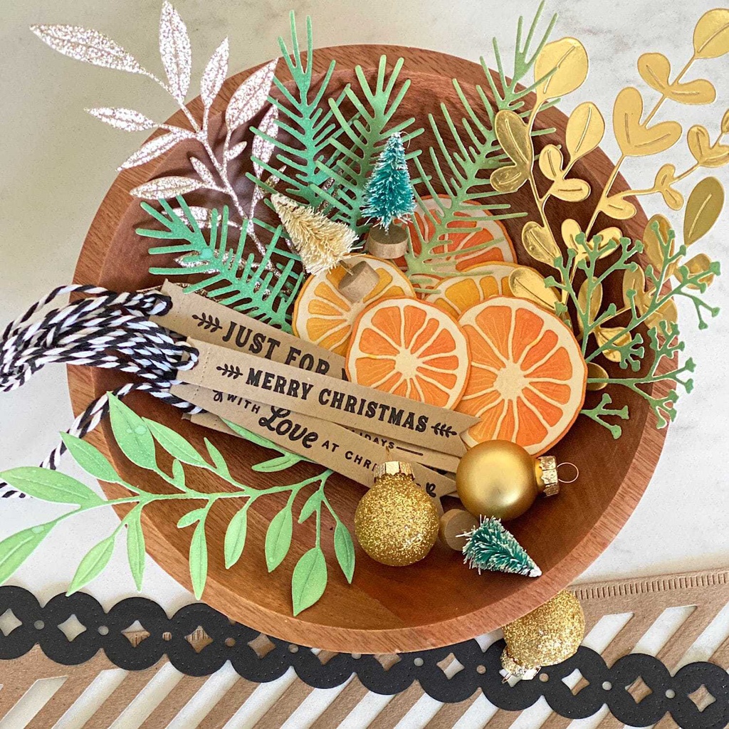 Khuôn Cắt Giấy Kim Loại Trang Trí Hình Voi / Chanh