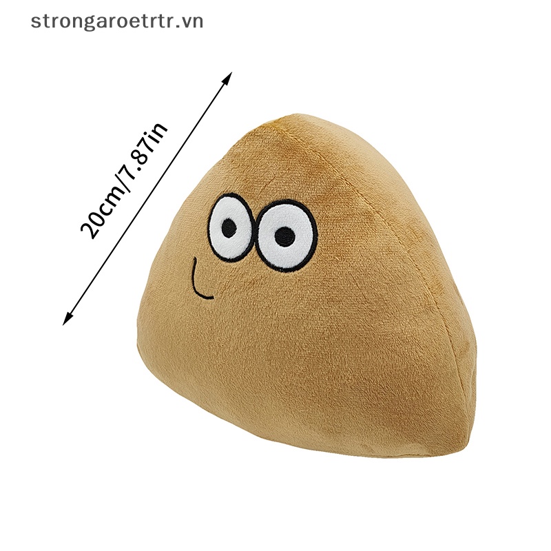 Strongaroetrtr 20 cm my pet alien pou plushie hình trò chơi đồ chơi sang trọng phim hoạt hình động vật nhồi bông búp bê mềm gối trẻ em sinh nhật món quà giáng sinh vn