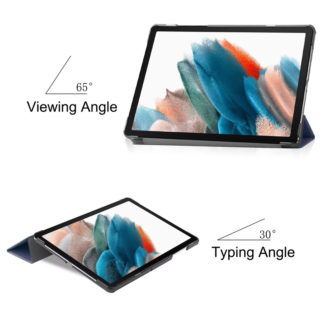 Bao da từ tính cho samsung tab a9 11 inch bao da đứng cho samsung tab a9 bao da với auto sleep funda